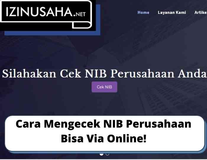 Cara Mengecek NIB Perusahaan Bisa Via Online!