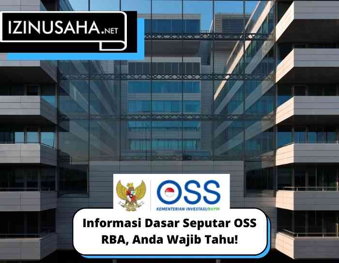 Informasi Dasar Seputar OSS RBA, Anda Wajib Tahu!