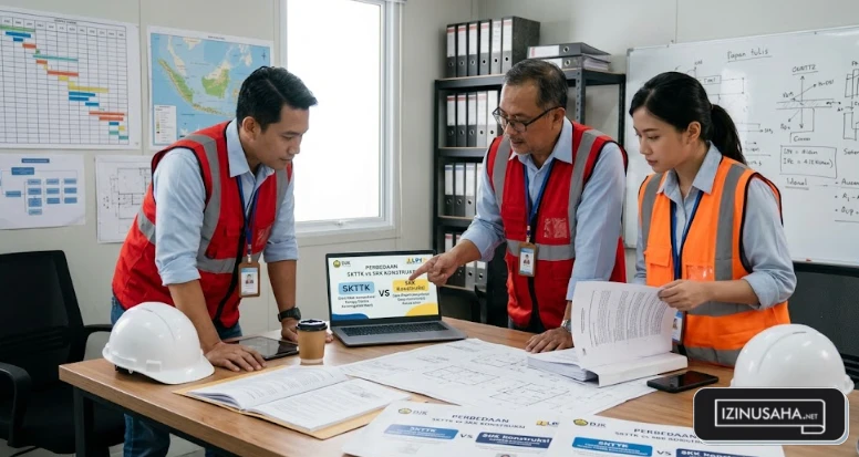Perbedaan Serkom Listrik dan SKK Konstruksi